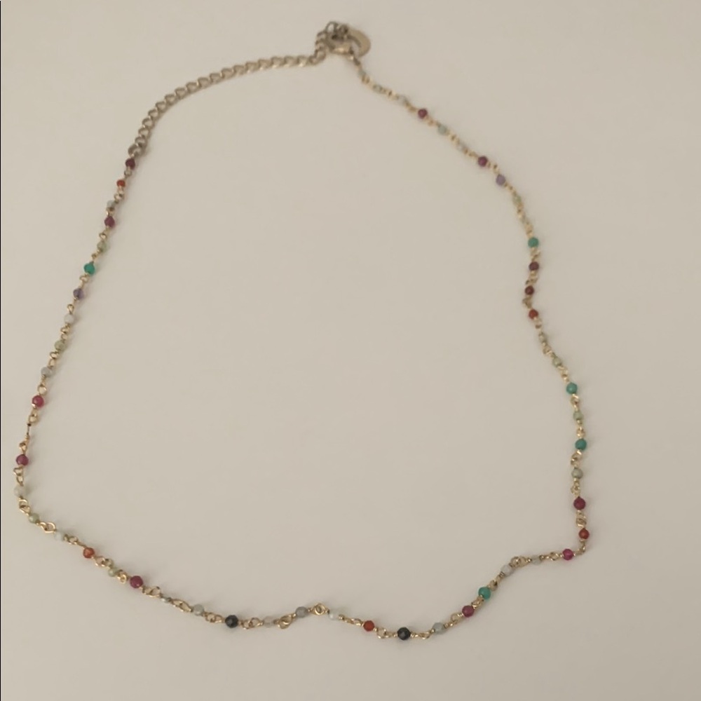Multicolor Beaded Layer Necklace